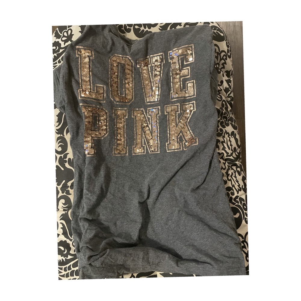 Victoria’s Secret Short Sleeve Sequin Tee